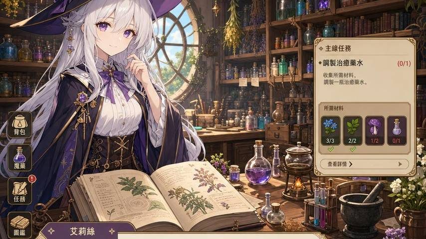 魔女秘药 剧情互动 画面 7