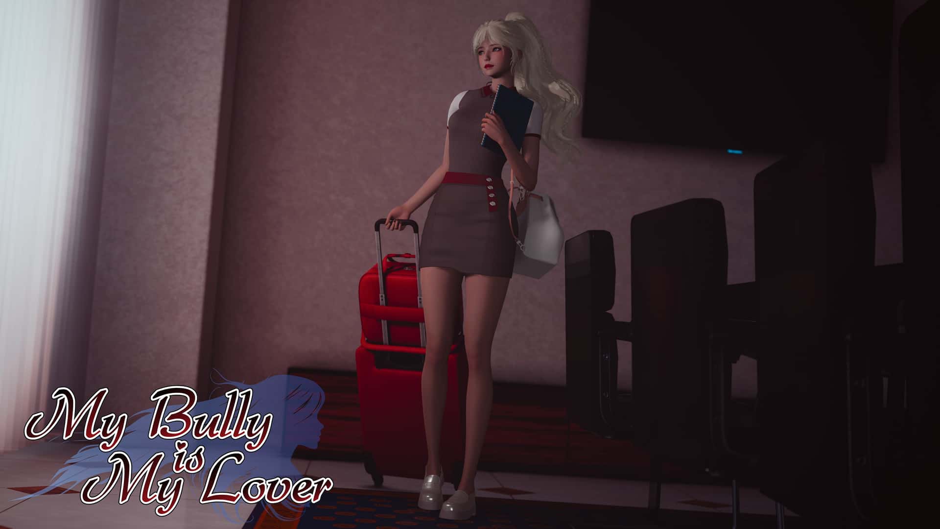 我的女友是恶霸插画