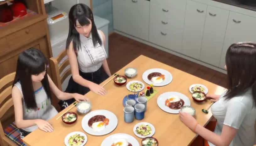 死宅与天使和奇怪的家 角色互动 内容截图 4